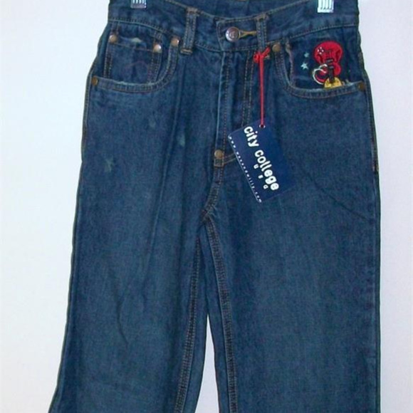 BOYS GUITAR JEANS TODDLER Sz NWT Wes & WIlly Cool Embellished - Picture 1 of 3